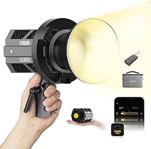 Colbor CL100X 110W Bi-Colour Video Light 2700K-6500K CRI97+ COB Video Light
